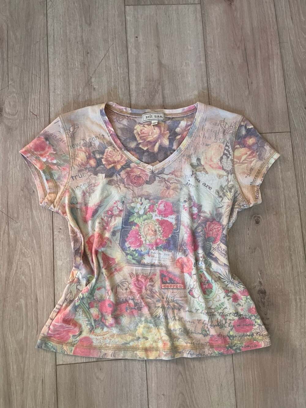 Xcit U.S.A. Y2K Graphic T-Shirt